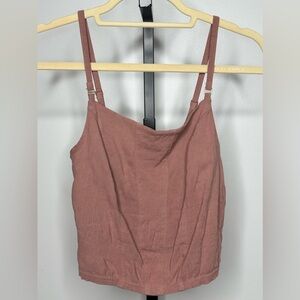 Free People Intimately Women Corset Crop Top - Color Mauve